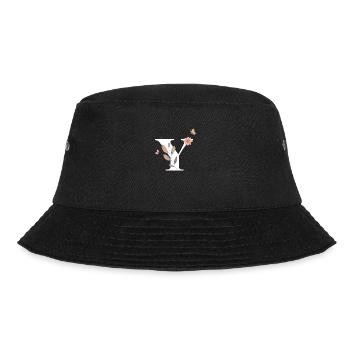 Letter y wildflowers watercolors - Bucket Hat - black - Front - Lela (165cm)
