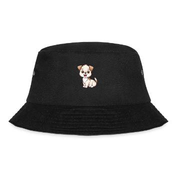 Chiot joueur avec un sourire charmant - Bob - noir - Devant - Lela (165cm)