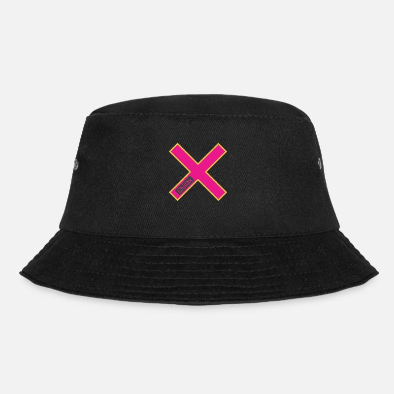 Chillax - Bucket Hat - Schwarz