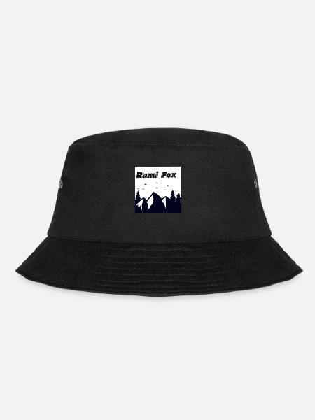 Natur Logo - Bucket Hat - Schwarz
