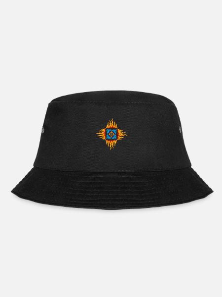 Infinite Fire and Ice - Bucket Hat - black