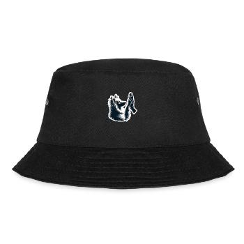 Hundefreund - Bucket Hat - Schwarz - Vorne - Lela (165cm)