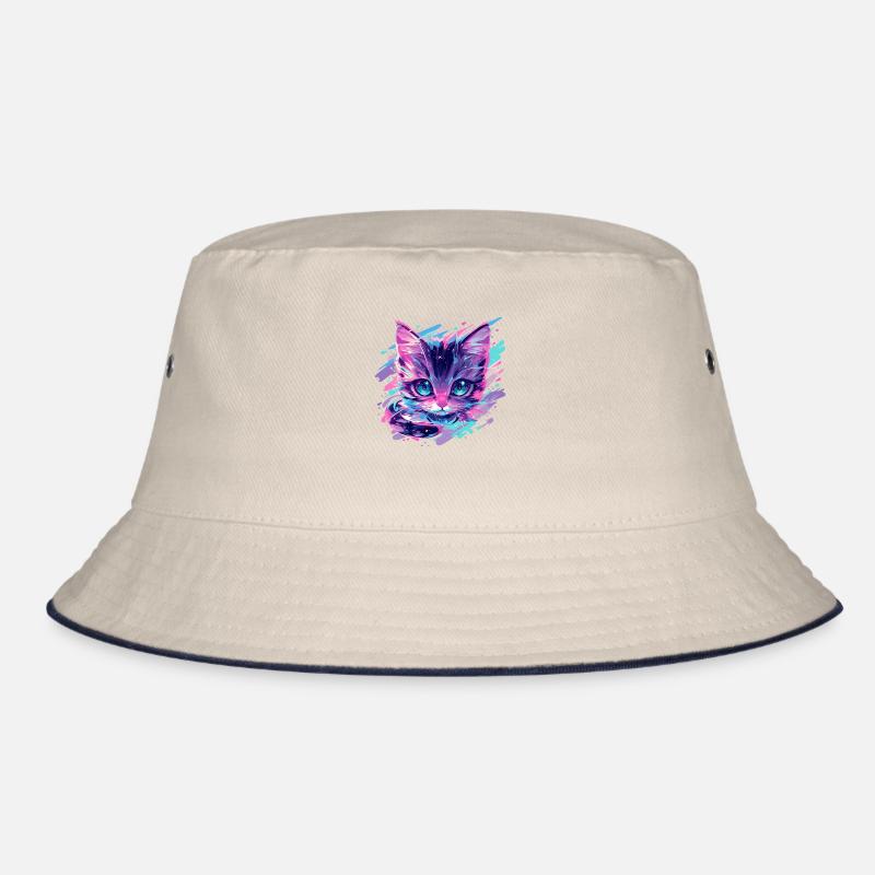 Kosmische Katze Bucket Hat