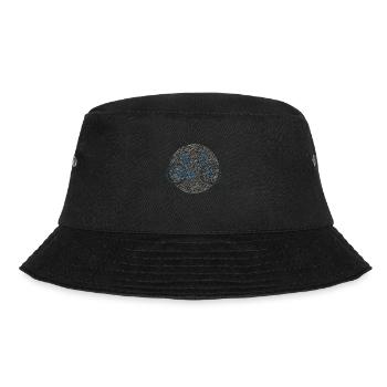 Grafik Fahrrad - Bucket Hat - Schwarz - Vorne - Lela (165cm)