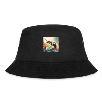 Ant coloured - Bucket Hat - black - Front - Lela (165cm)