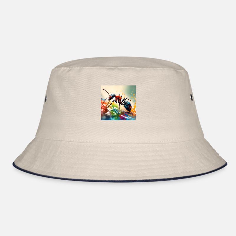 Ant coloured Bucket Hat