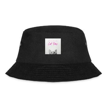 CATS DAY HAPPY INTERNATIONAL - Bucket Hat - black - Front - Lela (165cm)