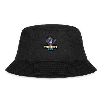 Teneriffa 2024 Affe - Bucket Hat - Schwarz - Vorne - Lela (165cm)