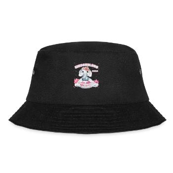 Einschulung 2024: Das Abenteuer beginnt - Bucket Hat - Schwarz - Vorne - Lela (165cm)