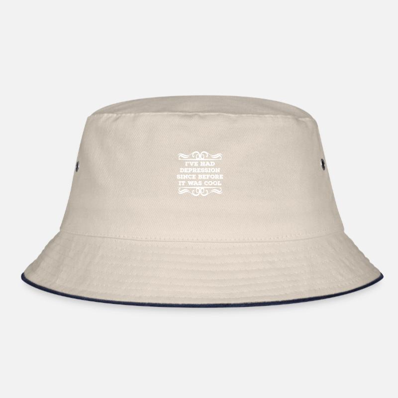Ich hatte Depressionen, bevor es cool war Bucket Hat