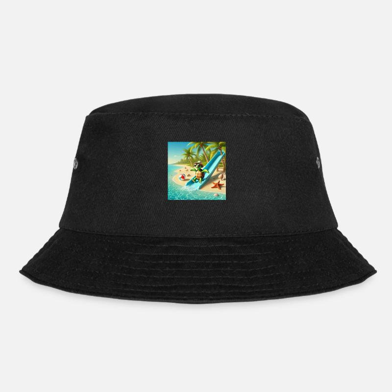 Gleiten - Bucket Hat - Schwarz