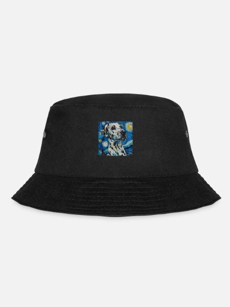 Dalmatiner - Bucket Hat - Schwarz