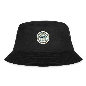 Mein Franken in Bayern - Bucket Hat - Schwarz - Vorne - Lela (165cm)