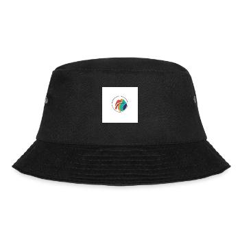 Lippen - Bucket Hat - Schwarz - Vorne - Lela (165cm)
