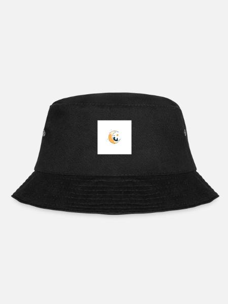 Mond - Bucket Hat - Schwarz