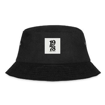 Vintage 1978 limited edition - Bucket Hat - black - Front - Lela (165cm)