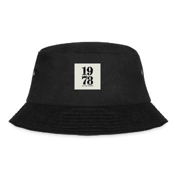 Vintage 1978 limited edition - Bucket Hat - black - Front - Lela (165cm)