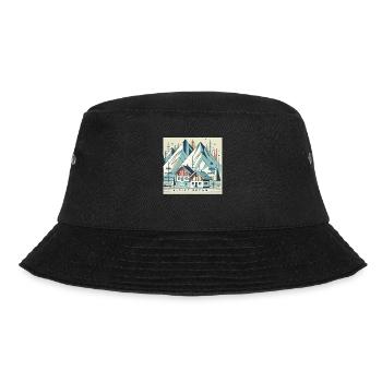 Alpine dream - Bucket Hat - black - Front - Lela (165cm)