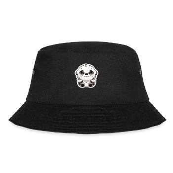 Adorable Otter - Cuddly and Cute - Bucket Hat - black - Front - Lela (165cm)