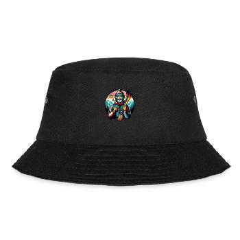 Ski Instructor Gifts - Bucket Hat - black - Front - Lela (165cm)