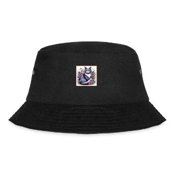 Domestic Cat Gifts - Bucket Hat - black - Front - Lela (165cm)