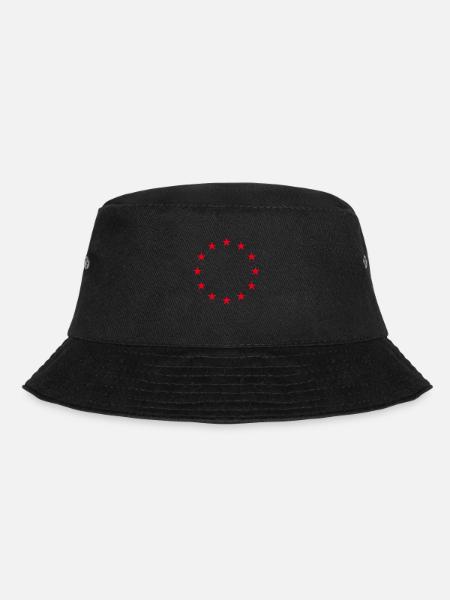 Sternen-Shirts: Europa, dein Style - Bucket Hat - Schwarz
