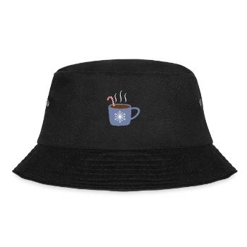 Heiße Schokolade - Bucket Hat - Schwarz - Vorne - Lela (165cm)