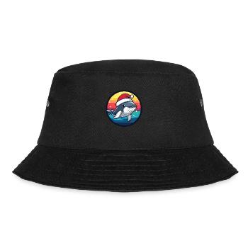 Wal Weihnachten Christmas - Bucket Hat - Schwarz - Vorne - Lela (165cm)