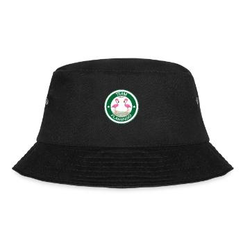 Team Flamingo - Bucket Hat - Schwarz - Vorne - Lela (165cm)