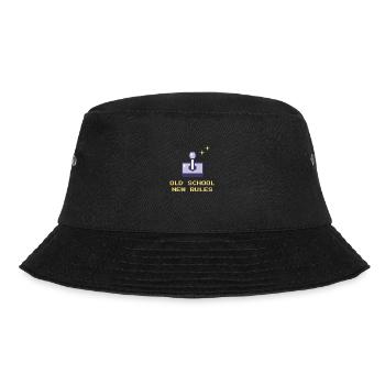 Old School, New Rules - Bucket Hat - black - Front - Lela (165cm)