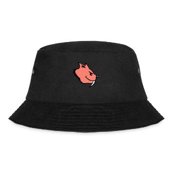 Böse Wild Katze Säbelzahntiger Lange Zähne Tiger - Bucket Hat - Schwarz - Vorne - Lela (165cm)