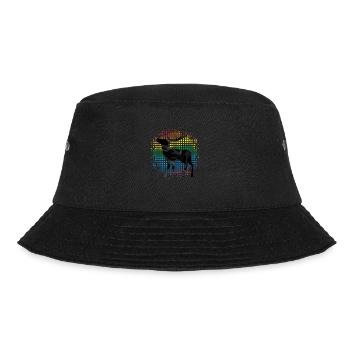 Deer - Bucket Hat - black - Front - Lela (165cm)
