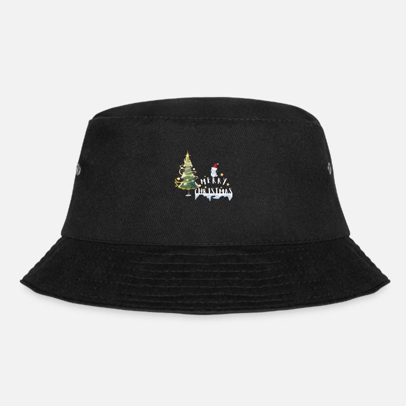 Christmas Tree - Bucket Hat - black