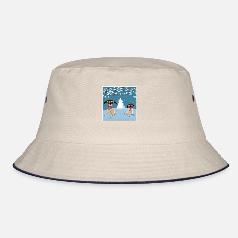 Hund Winter Bucket Hat