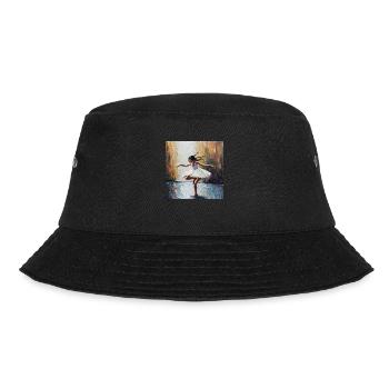 Dancing in the rain - Bucket Hat - black - Front - Lela (165cm)