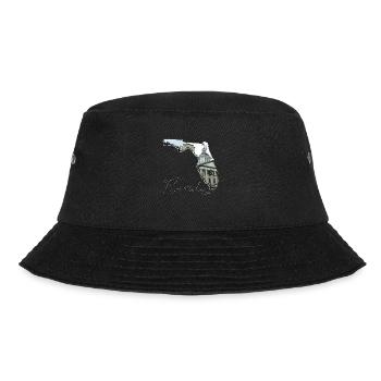 Florida State Capitol in der Florida Landkarte FL - Bucket Hat - Schwarz - Vorne - Lela (165cm)