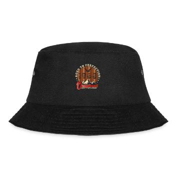 Kultiges Jubiläum von 1968 - Bucket Hat - Schwarz - Vorne - Lela (165cm)