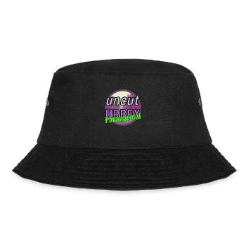 uncutURBEX Paranormal LOGO - Bucket Hat - Schwarz - Vorne - Lela (165cm)