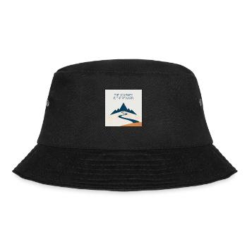 The Journey is the reward - Bucket Hat - Schwarz - Vorne - Lela (165cm)