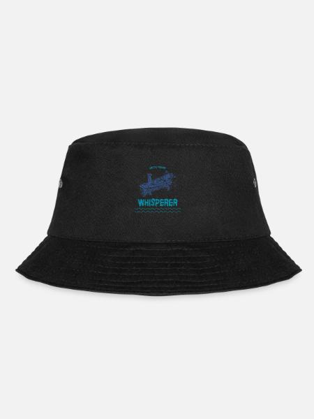 Arctic Fishing Whisperer - Bucket Hat - black
