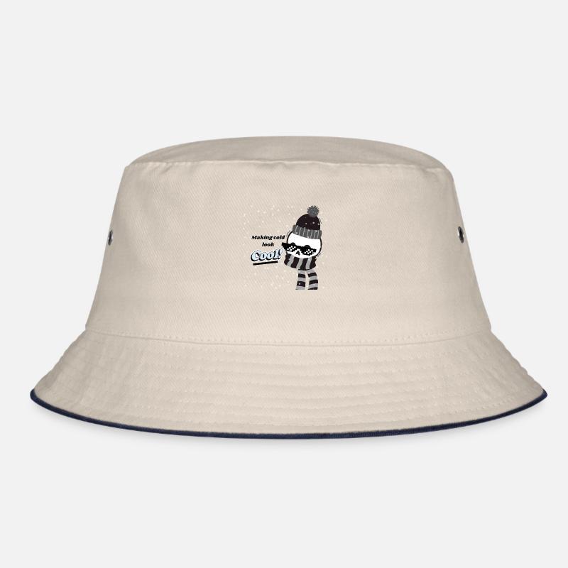 Making cold look Cool! Bucket Hat