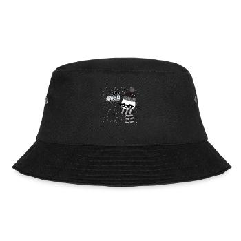 I´m Cool! (literally, help) - Bucket Hat - black - Front - Lela (165cm)