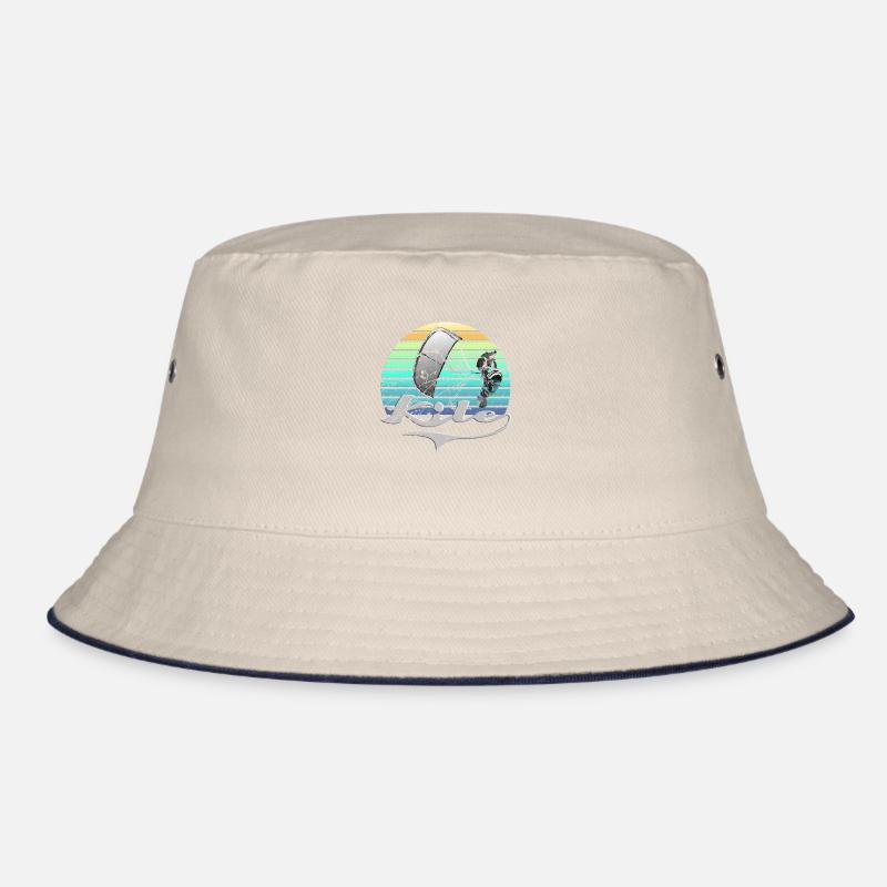 Kitesurfen Retro Bucket Hat
