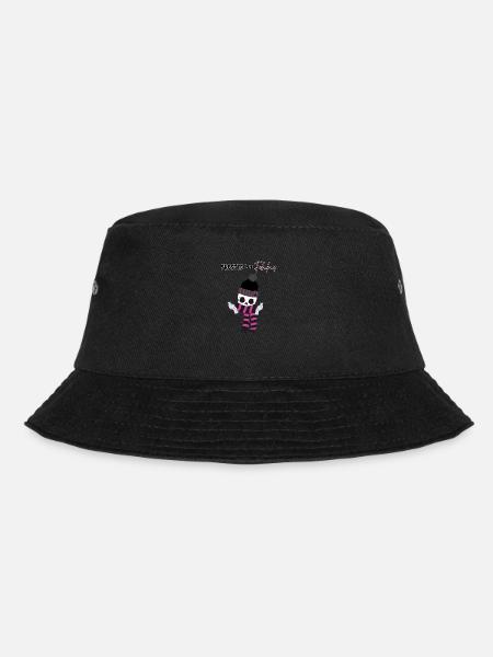 Frosted but Fabulous skeleton - Bucket Hat - black