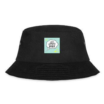 "I Say What Everybody Else is Thinking Funny Quote - Bucket Hat - black - Front - Lela (165cm)