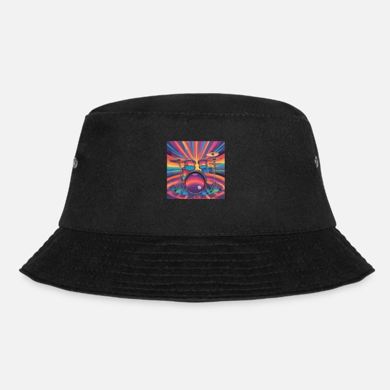 Batterie - Bucket Hat - Schwarz