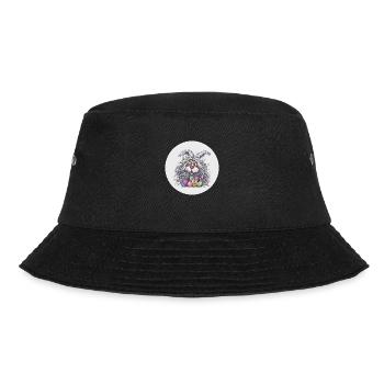 Osterhase - Bucket Hat - Schwarz - Vorne - Lela (165cm)