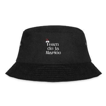 Bride's Team - Bucket Hat - black - Front - Lela (165cm)