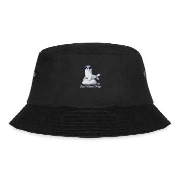 seehund sonnenbrille cool - Bucket Hat - Schwarz - Vorne - Lela (165cm)