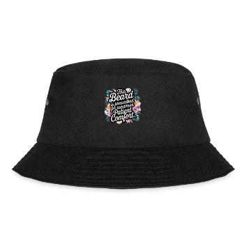 Bearded Nurse Shirt Male Nurse - Bucket Hat - black - Front - Lela (165cm)